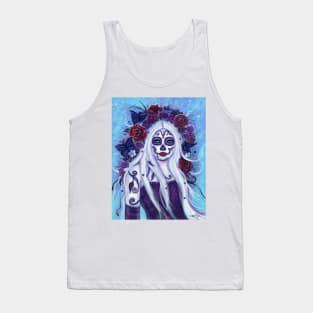 Leandra day of the dead by Renee Lavoie Tank Top